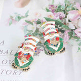 Rhinestone Alloy Santa Earrings king-general-store-5710.myshopify.com