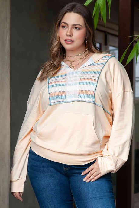 Plus Size Hoodie with Front Pocket king-general-store-5710.myshopify.com