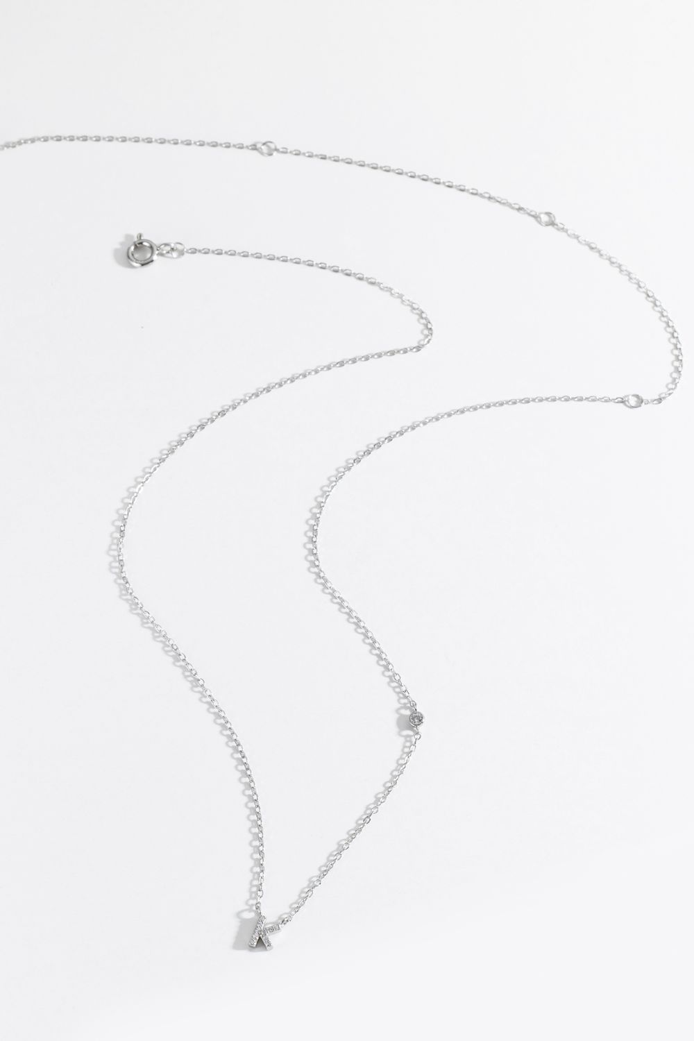 G To K Zircon 925 Sterling Silver Necklace king-general-store-5710.myshopify.com