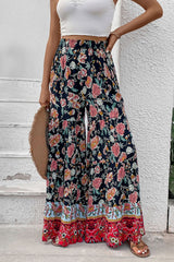 Floral High Waist Palazzo Pants king-general-store-5710.myshopify.com