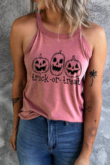 TRICK OR TREAT Graphic Tank Top king-general-store-5710.myshopify.com