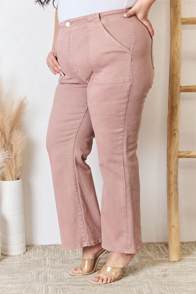 RISEN Full Size High Rise Ankle Flare Jeans king-general-store-5710.myshopify.com