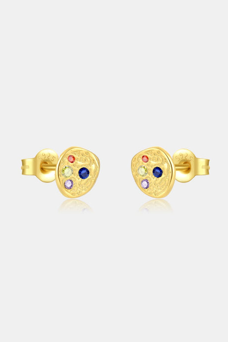 Multicolored Zircon Stud Earrings king-general-store-5710.myshopify.com