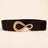 Ribbed Alloy Buckle Elastic Belt king-general-store-5710.myshopify.com