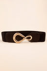 Ribbed Alloy Buckle Elastic Belt king-general-store-5710.myshopify.com