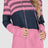 Striped Drawstring Long Sleeve Hoodie king-general-store-5710.myshopify.com