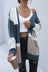 Color Block Dropped Shoulder Cardigan king-general-store-5710.myshopify.com