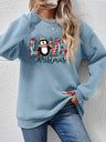 LIVE CHRISTMAS Drop Shoulder Round Neck Sweatshirt king-general-store-5710.myshopify.com