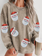 Sequin Santa Patch Ribbed Sweatshirt king-general-store-5710.myshopify.com