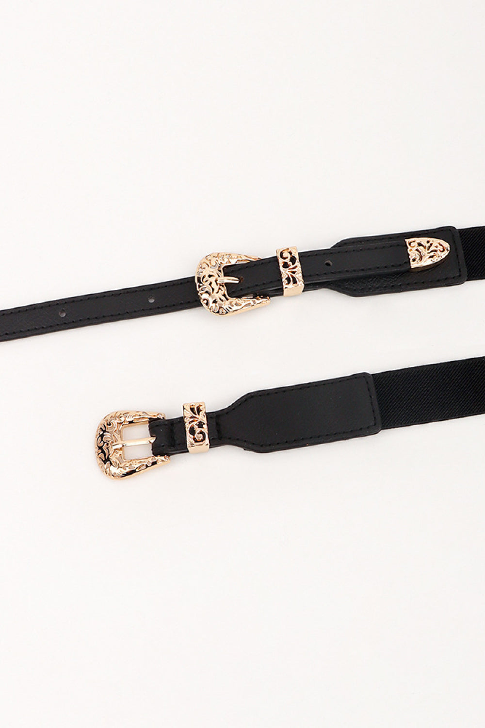 Double Buckle Elastic Belt king-general-store-5710.myshopify.com