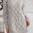 Cable-Knit Turtleneck Sweater Dress king-general-store-5710.myshopify.com