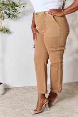 Risen Full Size High Waist Straight Jeans with Pockets king-general-store-5710.myshopify.com