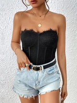 Strapless Sweetheart Neck Bodysuit king-general-store-5710.myshopify.com