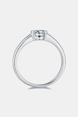 Moissanite 925 Sterling Silver Solitaire Ring king-general-store-5710.myshopify.com