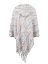 Fringe Hem Hooded Poncho king-general-store-5710.myshopify.com