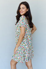 Ninexis Follow Me Full Size V-Neck Ruffle Sleeve Floral Dress king-general-store-5710.myshopify.com