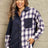 Double Take Plaid Color Block Dropped Shoulder Corduroy Shacket king-general-store-5710.myshopify.com