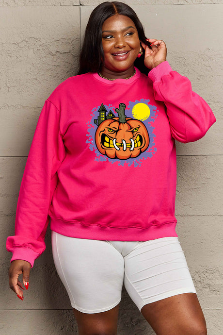 Simply Love Full Size Graphic Round Neck Sweatshirt king-general-store-5710.myshopify.com