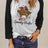 Round Neck Raglan Sleeve Halloween Theme T-Shirt king-general-store-5710.myshopify.com