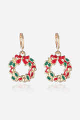 Christmas Theme Alloy Earrings king-general-store-5710.myshopify.com