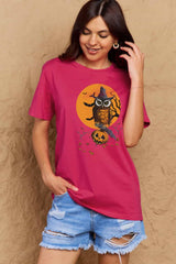 Simply Love Full Size Holloween Theme Graphic Cotton T-Shirt king-general-store-5710.myshopify.com