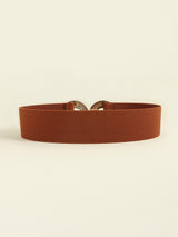 Geometric Buckle Elastic Wide Belt king-general-store-5710.myshopify.com