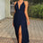 Sleeveless Plunge Neck Slit Maxi Dress king-general-store-5710.myshopify.com