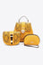 Nicole Lee USA Python 3-Piece Bag Set king-general-store-5710.myshopify.com