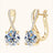4 Carat Moissanite 925 Sterling Silver Earrings - Kings Crown Jewel Boutique