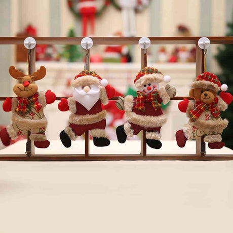 4-Piece Christmas Hanging Widgets - Kings Crown Jewel Boutique