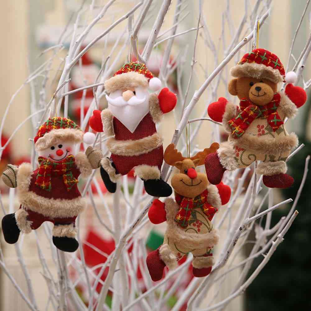 4-Piece Christmas Hanging Widgets - Kings Crown Jewel Boutique