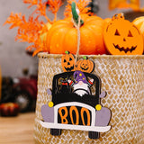 4-Piece Halloween Element Car-Shape Hanging Widgets - Kings Crown Jewel Boutique