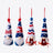 4-Piece Independence Day Knit Hanging Gnomes - Kings Crown Jewel Boutique