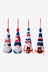 4-Piece Independence Day Knit Hanging Gnomes - Kings Crown Jewel Boutique