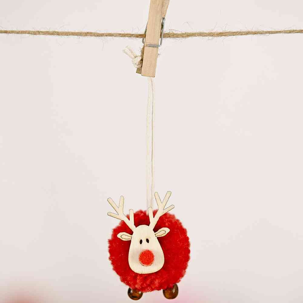 4-Piece Reindeer Hanging Widgets - Kings Crown Jewel Boutique