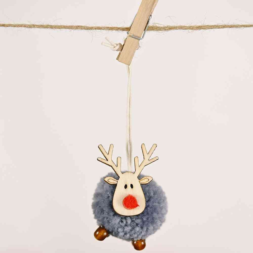 4-Piece Reindeer Hanging Widgets - Kings Crown Jewel Boutique