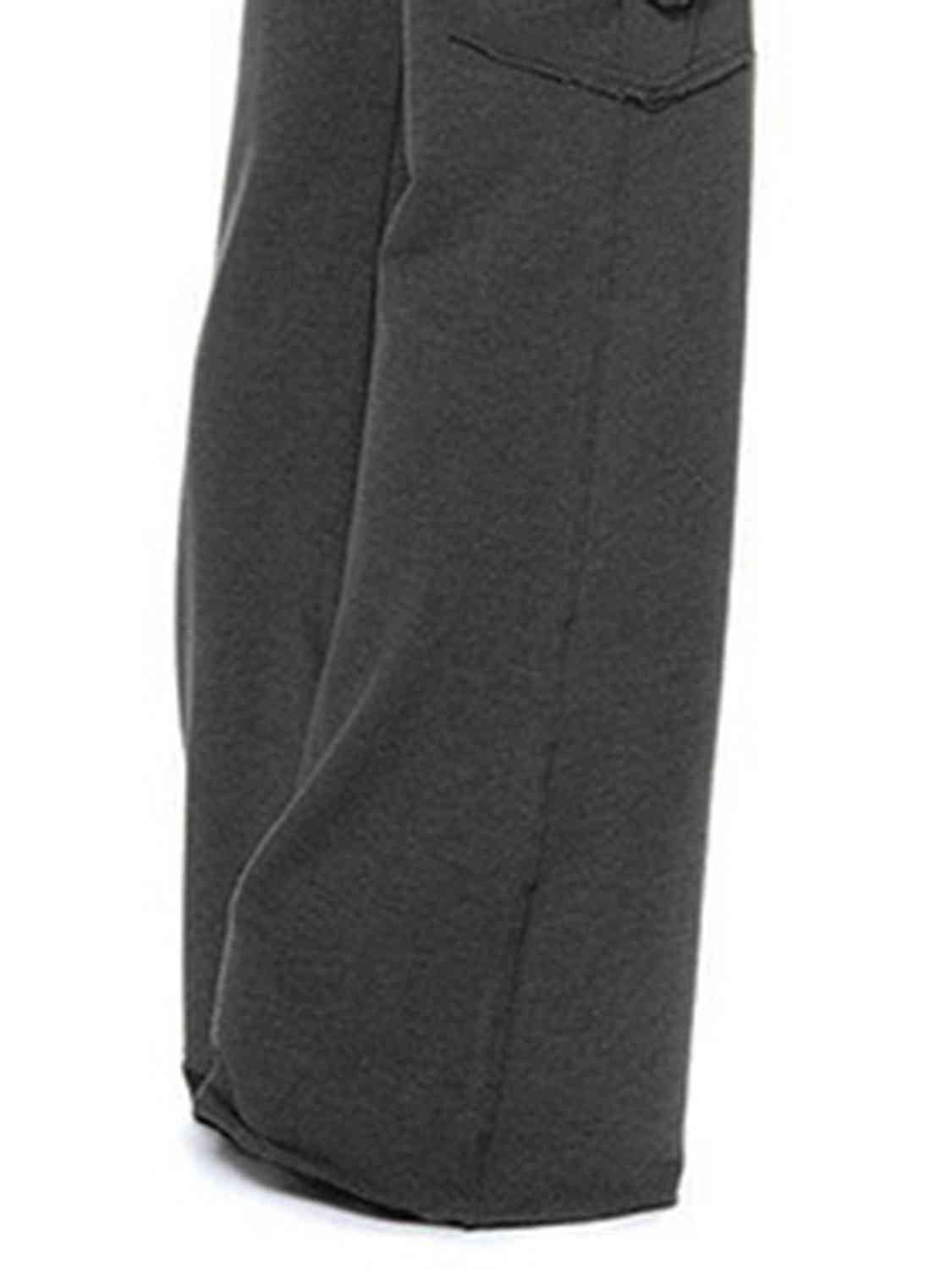 Mid Waist Pants with Pockets king-general-store-5710.myshopify.com