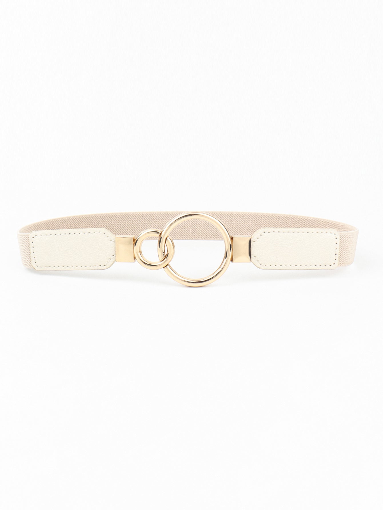 Double Ring Buckle Elastic PU Belt king-general-store-5710.myshopify.com