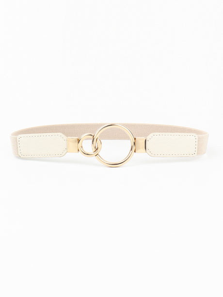 Double Ring Buckle Elastic PU Belt king-general-store-5710.myshopify.com