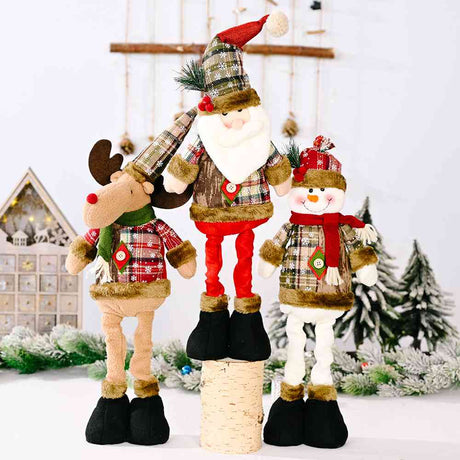 Christmas Telescopic Leg Doll king-general-store-5710.myshopify.com