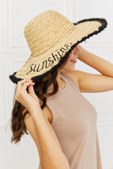 Fame Sunshine Straw Fringe Hat king-general-store-5710.myshopify.com