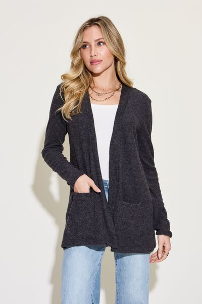 Zenana Open Front Long Sleeve Cardigan king-general-store-5710.myshopify.com