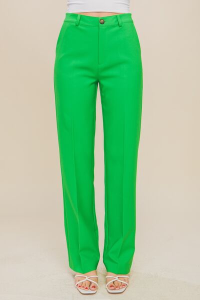 LOVE TREE High Waist Straight Pants king-general-store-5710.myshopify.com