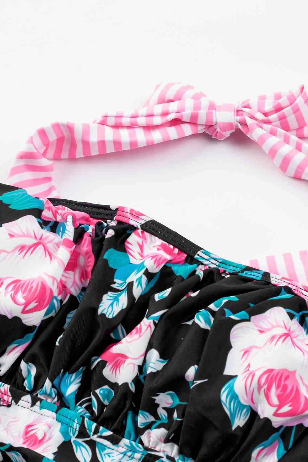 Mixed Print Tie-Back Two-Piece Swimsuit king-general-store-5710.myshopify.com