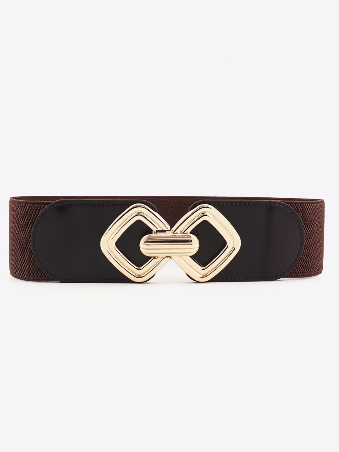 Geometric Buckle Elastic Wide Belt king-general-store-5710.myshopify.com