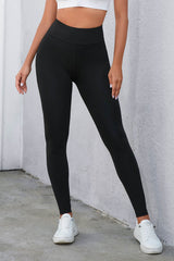 Crisscross Detail Wide Waistband Leggings king-general-store-5710.myshopify.com