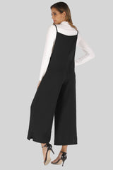 Full Size Cropped Wide Leg Overalls with Pockets king-general-store-5710.myshopify.com