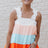 Color Block Ruffle Strap Tank king-general-store-5710.myshopify.com