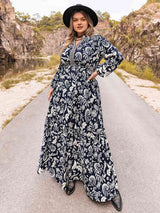 Plus Size Long Sleeve Maxi Dress king-general-store-5710.myshopify.com