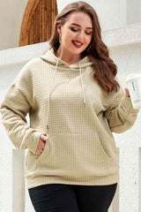 Plus Size Front Pocket Long Sleeve Hoodie king-general-store-5710.myshopify.com